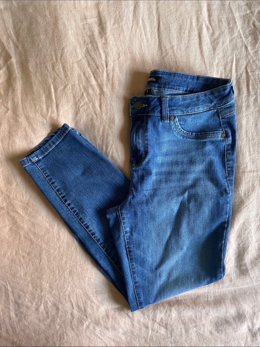 d. jeans Women's Blue Skinny Stretch Jeans Size 10